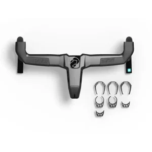 Begränsat erbjudande PRO Racerstyre Vibe Evo ink.spacers Svart 115mm 40cm kolfiber