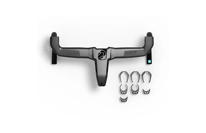 Begränsat antal PRO Racerstyre Vibe Evo ink.spacers Svart 125mm 38cm kolfiber