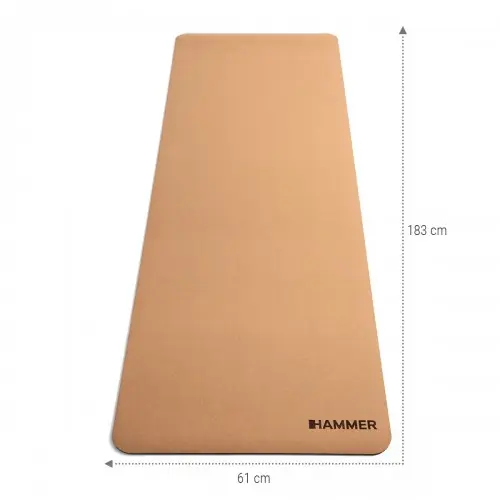 Fri frakt Underlagsmatta för träningsmaskiner 183x61cm Hammer NorsK