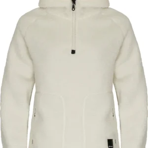 Urberg Women's Pile Hoodie Hz Cloudy Dancer Nedsatt pris