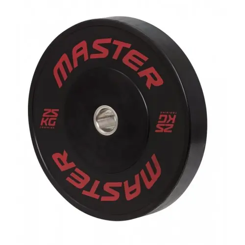 Viktskiva HG Bumper Plate 25 kg - Master Fitness Sänkt pris