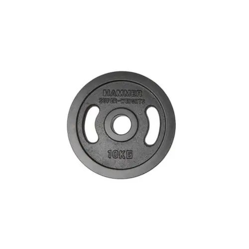 Viktskiva internationell Hammer 10,0 kg risnedsättning