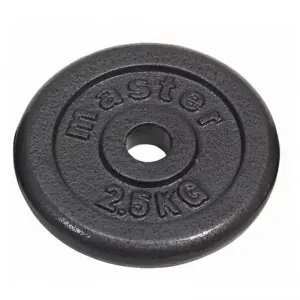 Viktskiva metall, 25 mm, 2 x 2,5 kg Beställ idag