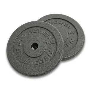 Billigare Viktskivor Metall 25 mm, 2 x 5 kg, JTC Power