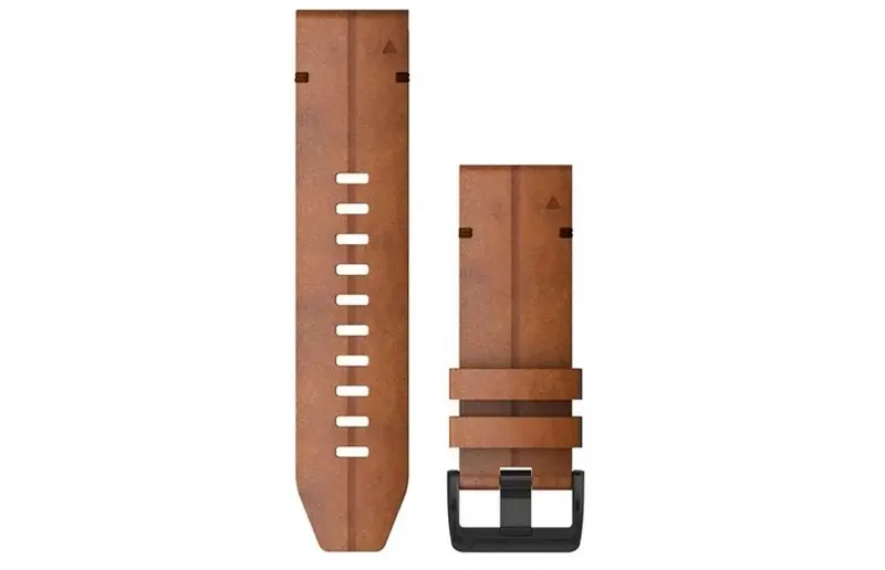 Armband Garmin Fenix 6X 26Mm Leather Rabatter