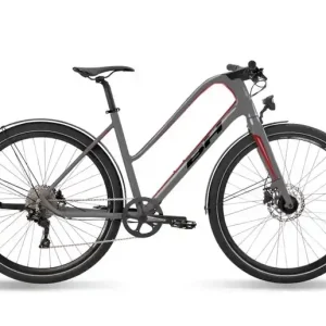 Bh Racerhybrid Oxford Jet Lite Silver-Black-Red Kampanjpris