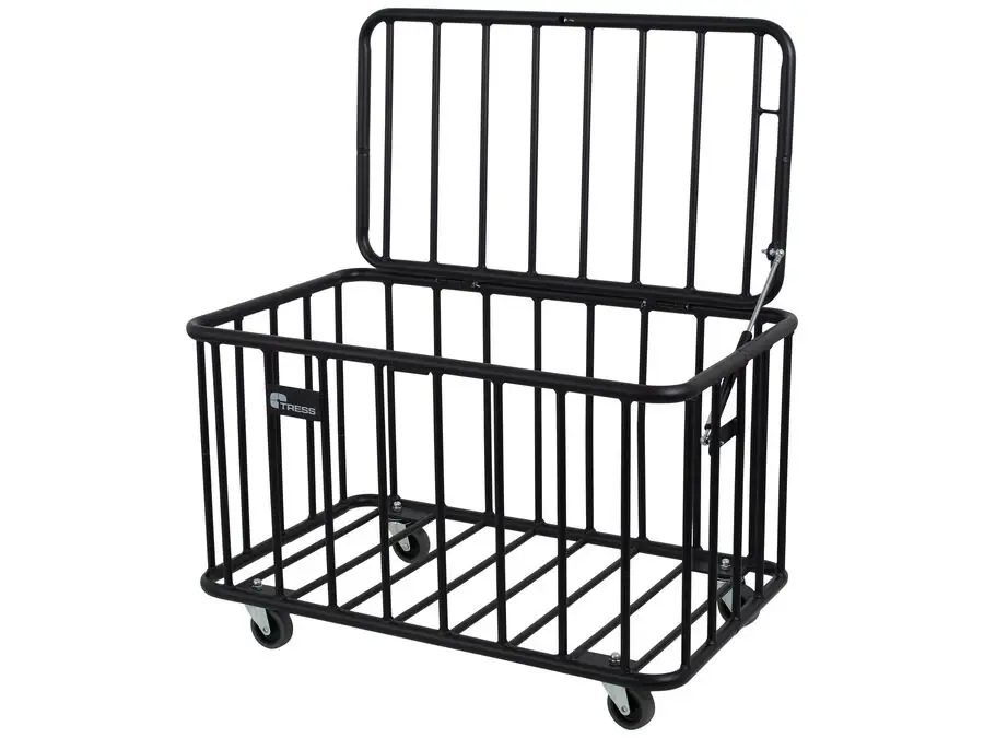 Sista chansen Softclose Bollvagn Svart H 56 cm