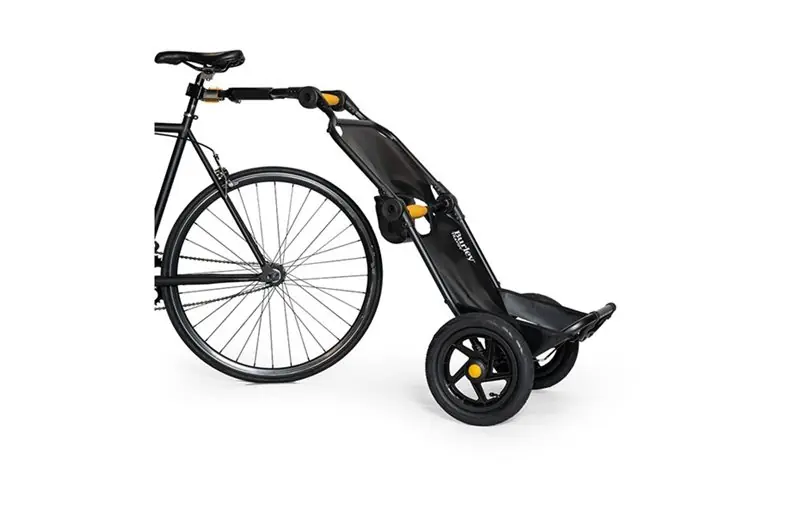 Fri frakt Burley Transportvagn Travoy Black