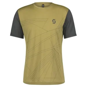 Kampanj SCOTT Tröja Herr Trail Flow SS Mud Green/Dark Grey