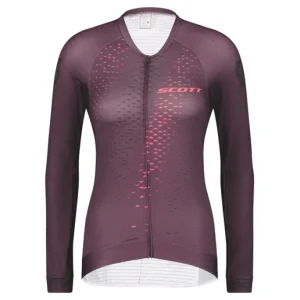 SCOTT Tröja Dam RC Pro LS Dark Purple/Carmine Pink Sänkt pris