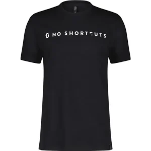 Fritidströja Scott Tee No Shortcuts SS M's Black Endast denna vecka