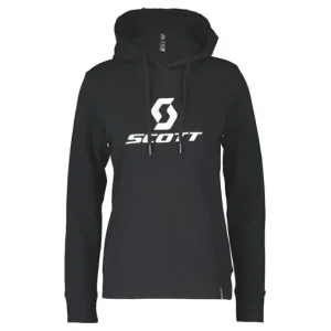 SCOTT Hoody Dam Icon LS Black Kampanj