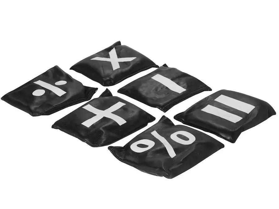 Köp nu Ärtpåsar med matematiska symboler