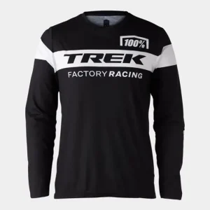 100% Cykeltröja Trek Factory Racing Airmatic, lång ärm Begränsad tid
