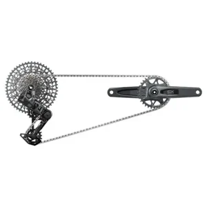 Billig SRAM Komponentgrupp GX T-Type Eagle Transmission AXS XS-1275 10-52T, 32T, DUB, 165 mm