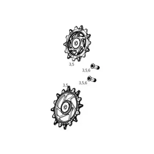 Beställ idag SRAM Trissor X0 T-Type Eagle Transmission kit 12-Växlar