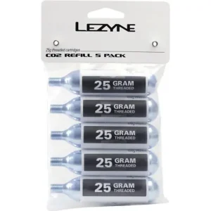Nedsatt pris Lezyne Kolsyrepatroner Co2 Patron 25g 5-pack