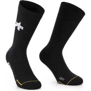 Assos Cykelstrumpor Rs Spring Fall Black Series Billigare