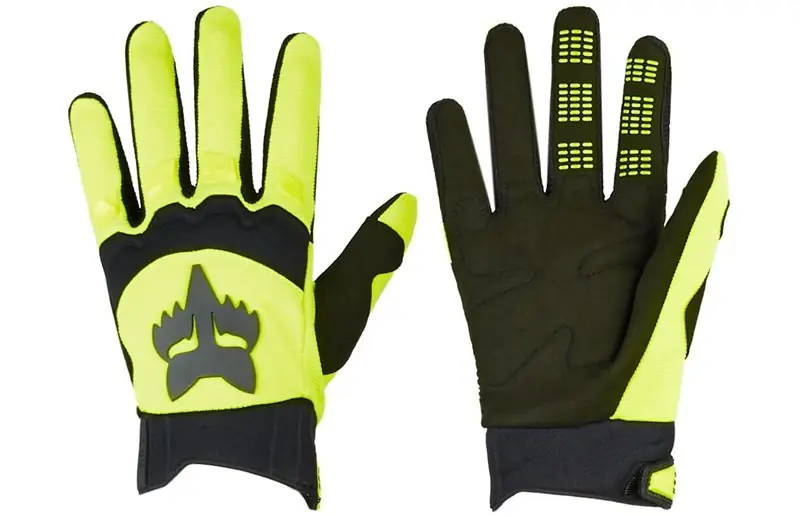 Kampanj Fox Dirtpaw Gloves Youth Fluorescent Yellow