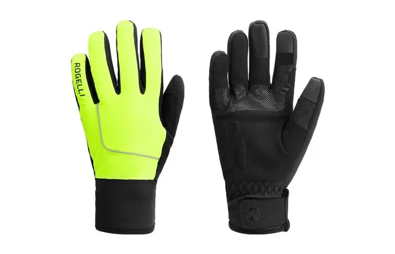 Cykelhandskar Rogelli Essential Fluor Yellow Köp online