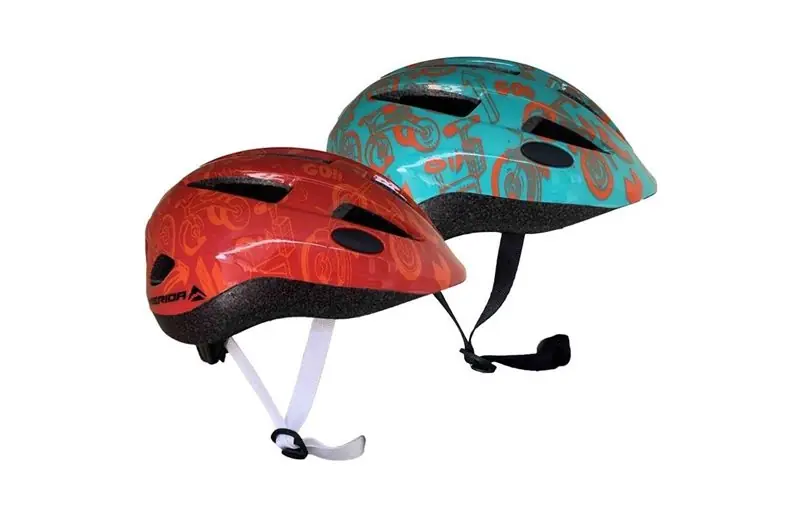 Erbjudande Merida Cykelhjälm Candy Turkos/Orange