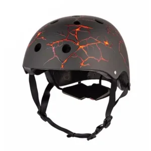Billigare Hornit Cykelhjälm Lava Black/Orange