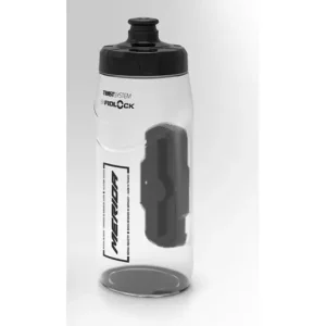 Cykelflaska Merida 620 ml Fidlock Connector Transparent/Black Transparent/Black Lägg i varukorgen
