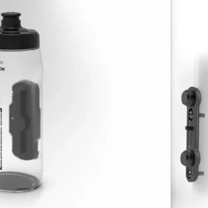 Beställ idag Cykelflaska Merida 620 ml Fidlock Connector+Bike Mount Transparent/Black Transparent/Black
