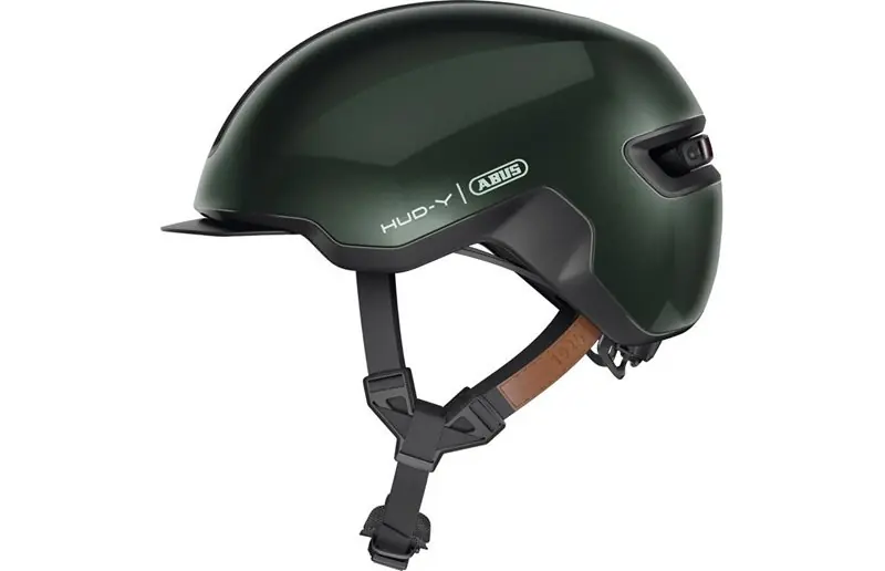 Abus Cykelhjälm Hud-Y Moss Green Kundfavorit