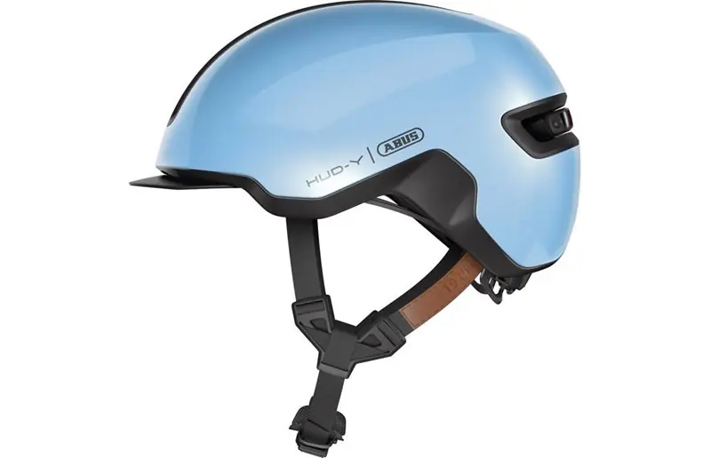 Abus Cykelhjälm Hud-Y Iced Blue I lager