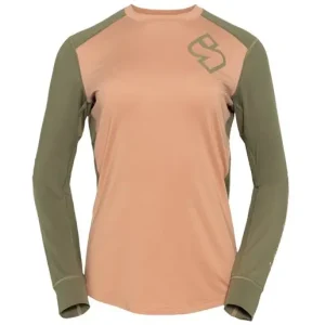 Kampanj Sweet Cykeltröja Hunter Ls W Aprikos/Grön