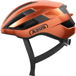 Trygg betalning Cykelhjälm Abus WingBack Goldfish Orange