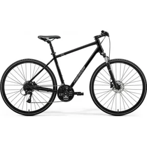 Billig Merida Crosshybrid Crossway 20 Herr Black/Silver