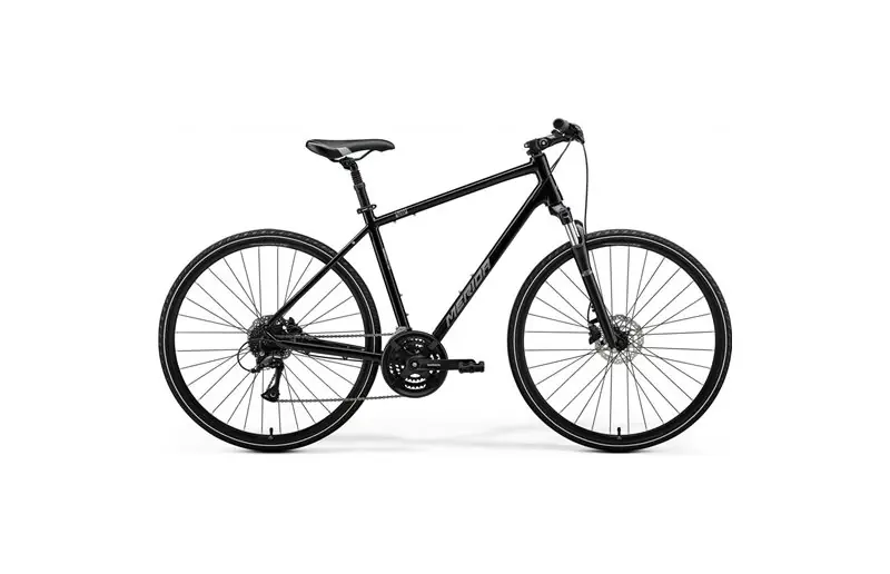 Billig Merida Crosshybrid Crossway 20 Herr Black/Silver