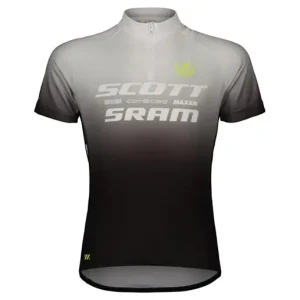 Premium Scott Cykeltröja Jr-sram Pro Black/White