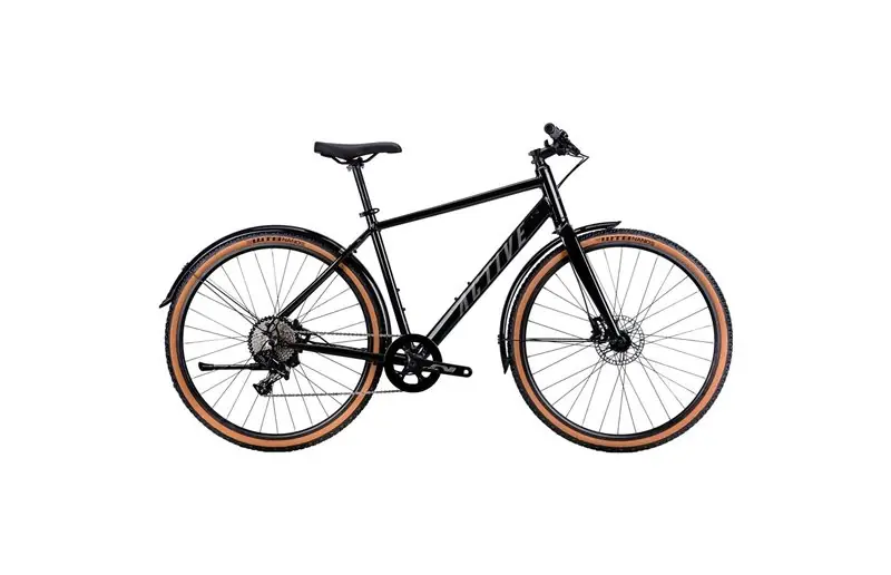 Active Cityhybrid Max 211 Herr Black Metallic Populär