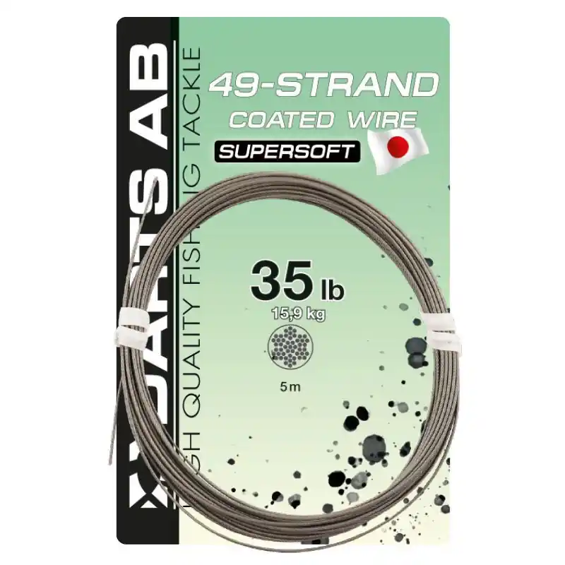 Endast idag Darts Carbon Coated Wire 49 strand 75 lbs