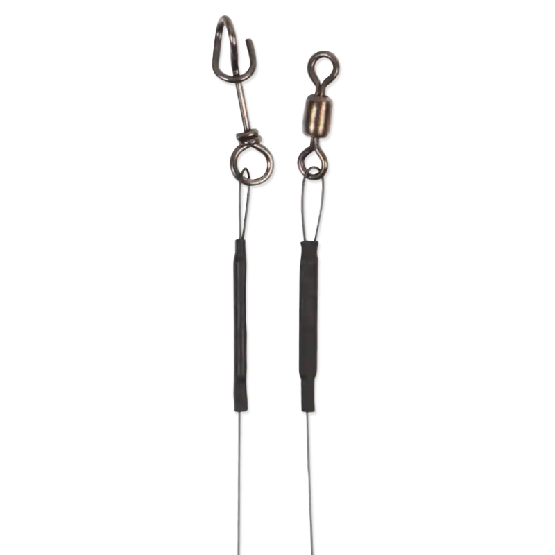 Snabb frakt CWC Titanium No-kink Leader - 30 cm - 4,5 kg - Fastach