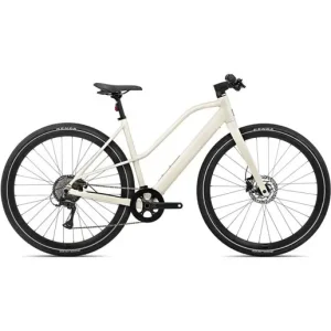 Expressleverans Orbea Elcykel Hybrid Vibe Mid H30 Ivory White Gloss