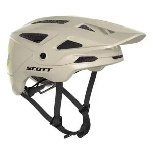 Rea Cykelhjälm Scott Stego Plus Beige/Radium Yellow