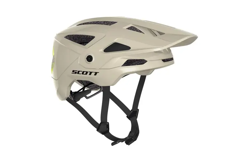 Rea Cykelhjälm Scott Stego Plus Beige/Radium Yellow