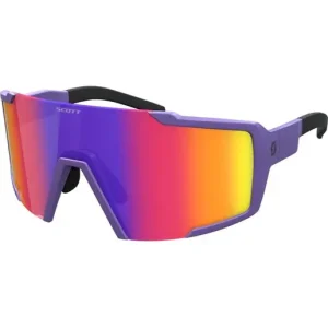 Kampanjpris Scott Cykelglasögon Shield Compact Teal Chrome/Ultra Purple