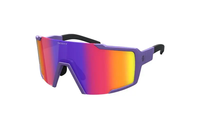 Kampanjpris Scott Cykelglasögon Shield Compact Teal Chrome/Ultra Purple
