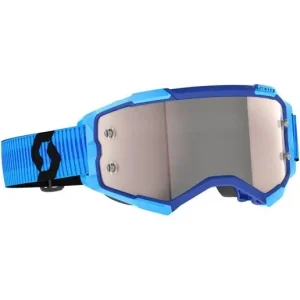 Kundfavorit Scott Goggle Fury Silver Chrome Works/Blue/Black