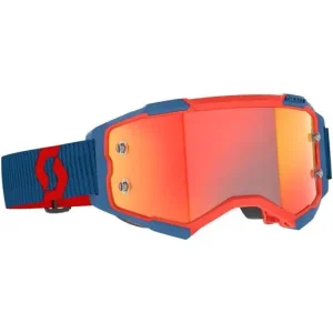 Expressleverans Scott Goggle Fury Orange Chrome Works/Dark Blue/Neon