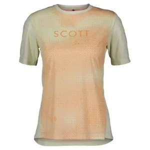 Populär Scott Cykeltröja Dam Trail Flow SS Soft Yellow/Melon Orange