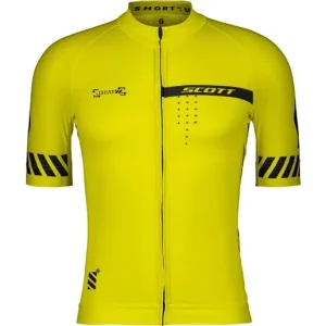 Scott Cykeltröja Herr RC Pro SS Sulphur Yellow/Black Outlet