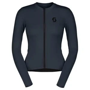 Scott Cykeltröja Dam Unlimited Training LS Dark Blue Premium