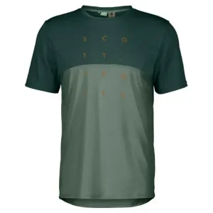 Outlet Scott Cykeltröja Herr Trail Flow DRI SS Lush Green/Haze Green