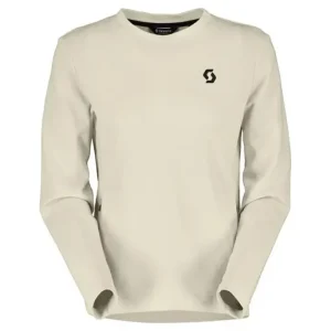 Scott Fritidströja Crewneck Dam Tech Soft Yellow Extra rabatt